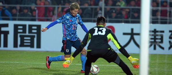 Футбольный матч между сборными Кыргызстана и Японии в Бишкеке - Sputnik Кыргызстан