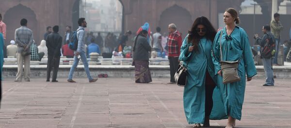 Сильный смог в Нью-Дели Сильный смог в Нью-Дели - Sputnik Кыргызстан