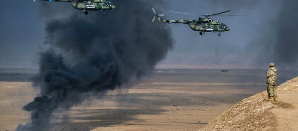 Учения ОДКБ в Таджикистане - Sputnik Кыргызстан