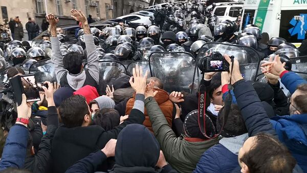 Акции протеста в Тбилиси - Sputnik Кыргызстан