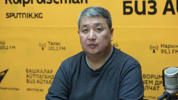 Исполнительный директор Ассоциации нефтетрейдеров КР Канат Эшатов - Sputnik Кыргызстан
