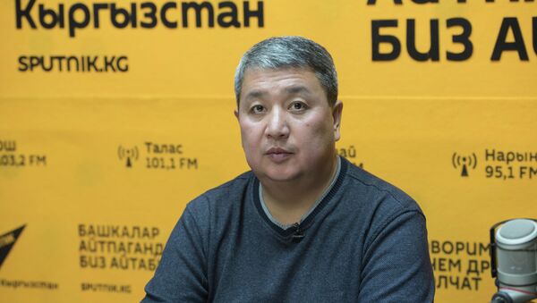 Исполнительный директор Ассоциации нефтетрейдеров Кыргызстана Канат Эшатов. Архивное фото - Sputnik Кыргызстан