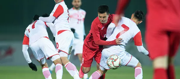 Групповой этап Чемпионата мира 2022 года. Кыргызстан — Таджикистан - Sputnik Кыргызстан