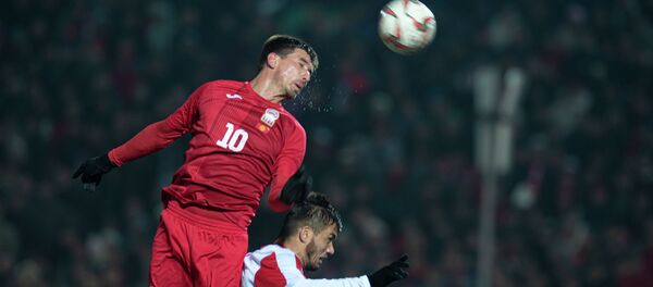 Групповой этап Чемпионата мира 2022 года. Кыргызстан — Таджикистан - Sputnik Кыргызстан