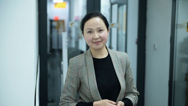 Председатель правления Государственной ипотечной компании Эльмира Абжапарова. Архивное фото - Sputnik Кыргызстан