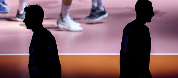 Чемпионат мира по волейболу среди мужчин между сборными Сербии и США Чемпионат мира по волейболу среди мужчин между сборными Сербии и США - Sputnik Кыргызстан