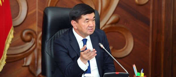  Премьер-министр КР Мухаммедкалый Абылгазиев - Sputnik Кыргызстан