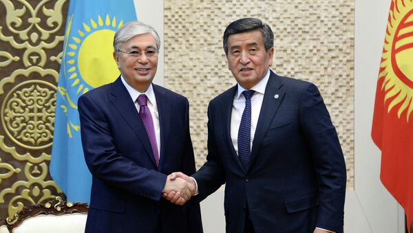 Государственный визит президента Казахстана Касым-Жомарта Токаева в Кыргызстана - Sputnik Кыргызстан