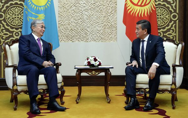 В рамках государственного визита Токаев проведет встречу с Жээнбековым. - Sputnik Кыргызстан