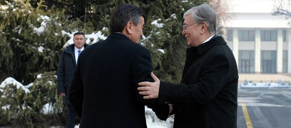 Госвизит президента РК Касыма-Жомарта Токаева в Кыргызстан - Sputnik Кыргызстан