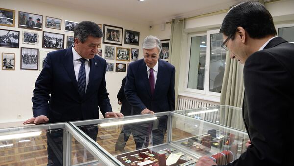 Государственный визит президента Казахстана Касыма-Жомарта Токаева в Кыргызстан - Sputnik Кыргызстан