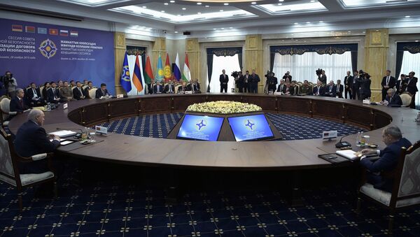 Заседание Совета коллективной безопасности ОДКБ в Бишкеке в расширенном составе - Sputnik Кыргызстан