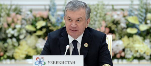 Президент Узбекистана Шавкат Мирзиеев на Второй Консультативной встрече глав государств Центральной Азии в Ташкенте - Sputnik Кыргызстан