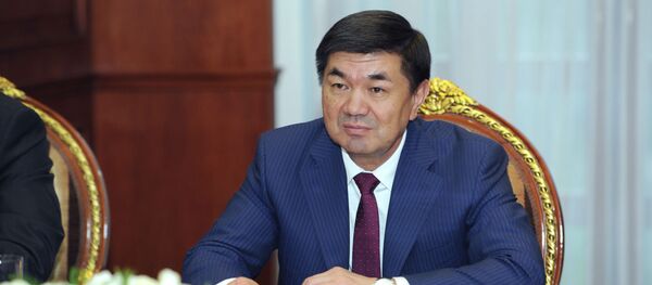 Премьер-министр КР Мухаммедкалый Абылгазиев - Sputnik Кыргызстан