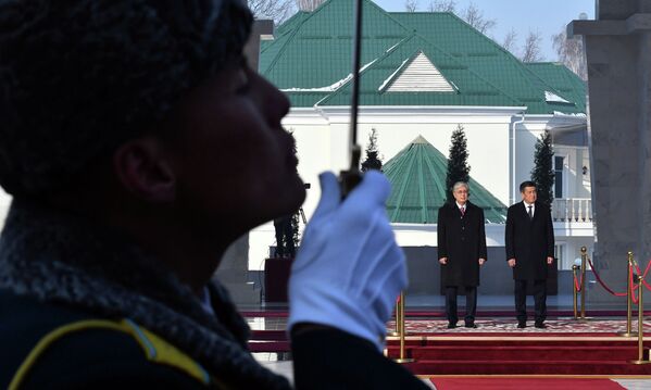 Государственный визит президента Казахстана Касыма-Жомарта Токаева в Кыргызстан  - Sputnik Кыргызстан