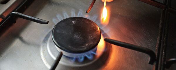 Горелка газовой плиты. Архивное фото - Sputnik Кыргызстан