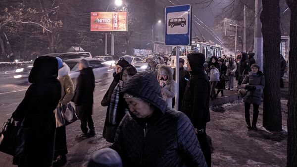 Акция черная пятница в Бишкеке - Sputnik Кыргызстан