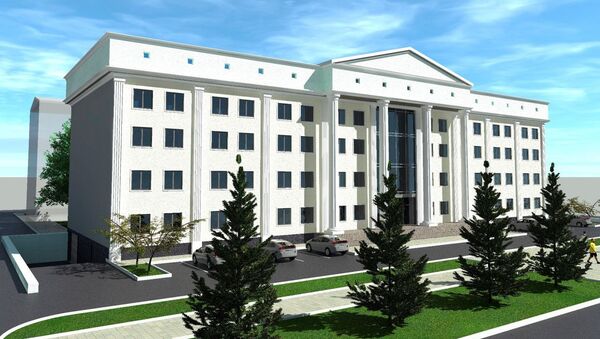 Проект пристройки к зданию мэрии Бишкека - Sputnik Кыргызстан