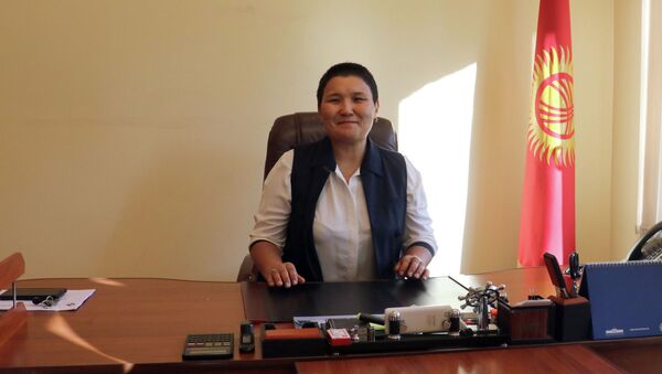 Директор Агентства начального профессионального образования Рита Карасартова - Sputnik Кыргызстан