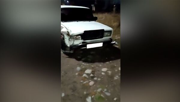 Токмокто мас милиционердин жол кырсыгына кабылганы видеого түшүп калган - Sputnik Кыргызстан