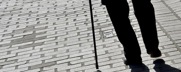 Камыш менен улгайган адам көчөдө баратат. Архив - Sputnik Кыргызстан