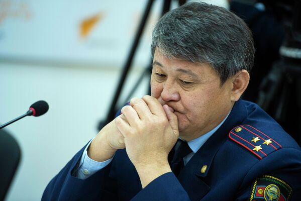Заместитель начальника ГУОБДД  Ыманалы Саркулов - Sputnik Кыргызстан