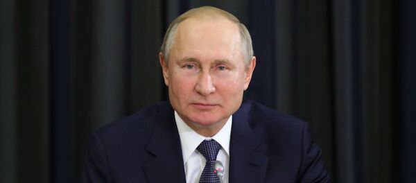 Президент РФ В. Путин провел встречу с представителями деловых кругов Германии - Sputnik Кыргызстан