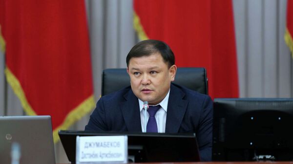 Спикер парламента Дастан Джумабеков. Архивное фото - Sputnik Кыргызстан