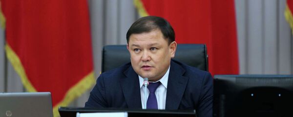 Торага Жогорку Кенеша Дастан Жумабеков на заседании. Архивное фото - Sputnik Кыргызстан