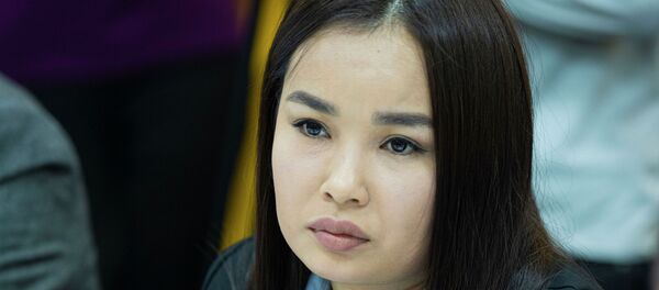 Мамлекеттик технологиялар жана байланыш комитетинин Коопсуз шаар долбоорунун координатору Элнура Жээнбаева Мамлекеттик технологиялар жана байланыш комитетинин Коопсуз шаар долбоорунун координатору Элнура Жээнбаева - Sputnik Кыргызстан