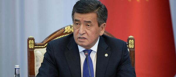 Президент Кыргызстана Сооронбай Жээнбеков на заседании Совета по судебной реформе при в Государственной резиденции Ала-Арча - Sputnik Кыргызстан