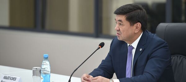 Премьер-министр Кыргызской Республики Мухаммедкалый Абылгазиев. Архивное фото Премьер-министр Кыргызской Республики Мухаммедкалый Абылгазиев. Архивное фото - Sputnik Кыргызстан