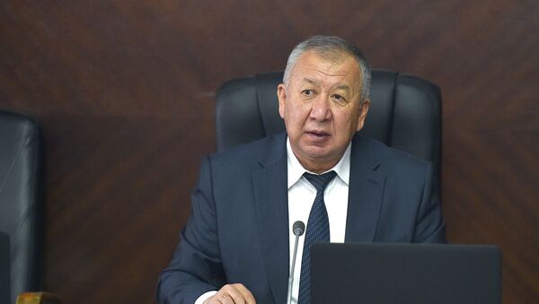 Первый вице-премьер-министр КР Кубатбек Боронов. Архивное фото - Sputnik Кыргызстан