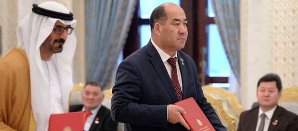 Официальный визит президента КР Сооронбая Жээнбекова в ОАЭ - Sputnik Кыргызстан