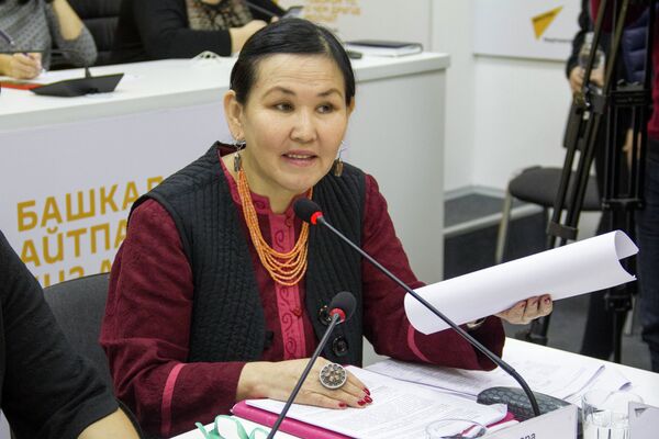 Глава общественного объединения Таза табигат Анара Дауталиева - Sputnik Кыргызстан