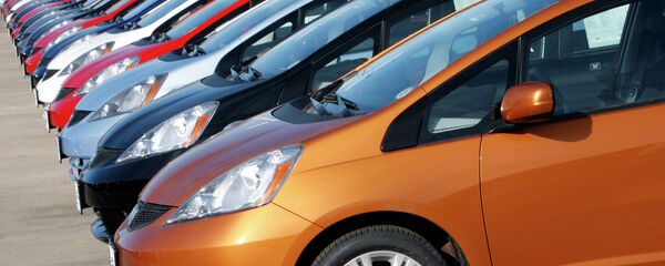 Автомобили Honda Fit. Архивное фото - Sputnik Кыргызстан