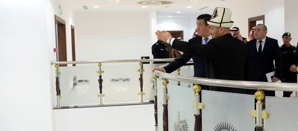 Официальный визит президента Сооронбая Жээнбекова в Саудовскую Аравию Официальный визит президента Сооронбая Жээнбекова в Саудовскую Аравию - Sputnik Кыргызстан