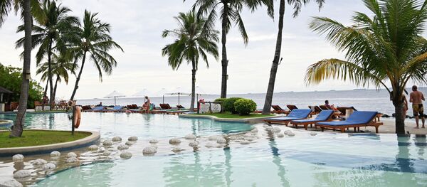 Пляж на одном из Мальдивских островов - Sputnik Кыргызстан