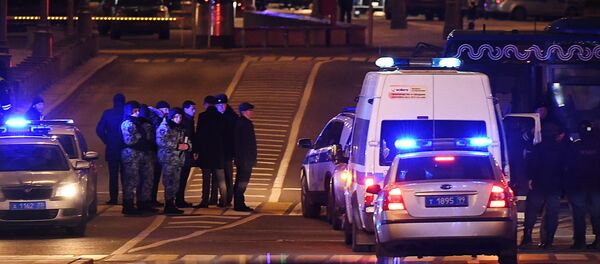 Недалеко от здания ФСБ на Лубянской площади в Москве, где произошла стрельба. - Sputnik Кыргызстан