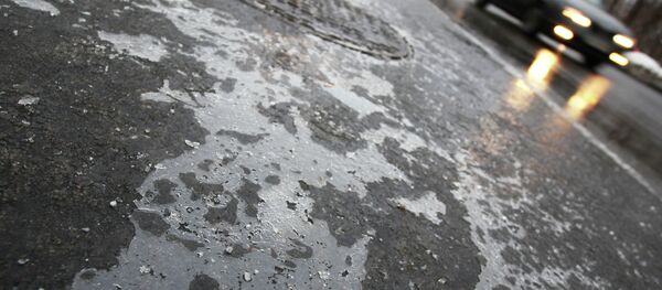 Последствия ледяного дождя в Москве - Sputnik Кыргызстан