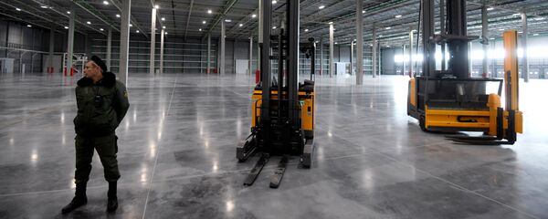 Открытие распределительного центра Северная звезда  - Sputnik Кыргызстан