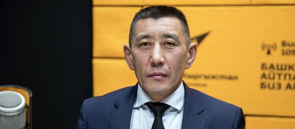 Жаштар иши, дене тарбия жана спорт боюнча мамлекеттик агенттигинин директорунун орун басары Канатбек Арпачиев. Архив - Sputnik Кыргызстан