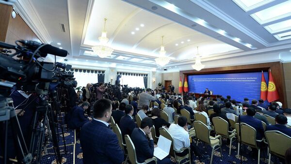 Большая пресс-конференция президента Сооронбая Жээнбекова  - Sputnik Кыргызстан