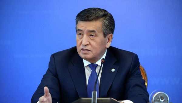 Большая пресс-конференция президента Сооронбая Жээнбекова  - Sputnik Кыргызстан