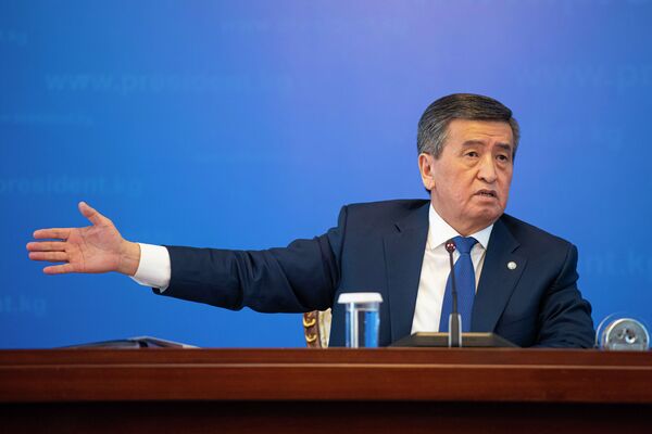 Мамлекет башчы Кыргызстандагыдай сөз эркиндиги көп мамлекеттерде жок экенин айтты - Sputnik Кыргызстан