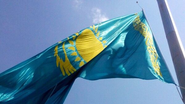 Флаг Казахстана. Архивное фото - Sputnik Кыргызстан