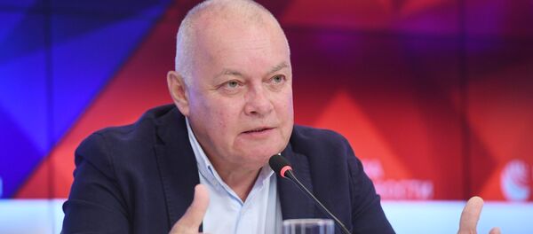 Россия сегодня эл аралык маалымат агенттигинин башкы директору Дмитрий Киселев. Архив - Sputnik Кыргызстан