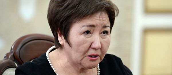 Глава Верховного суда страны Гульбара Калиева. Архивное фото - Sputnik Кыргызстан