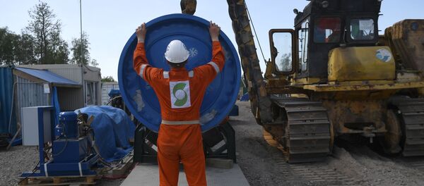 Түндүк агым — 2 түтүгүнүн курулуш иштери. Архив - Sputnik Кыргызстан