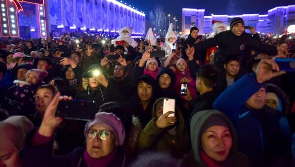 Праздничный концерт 31 декабря на площади Ала-Тоо Бишкека - Sputnik Кыргызстан